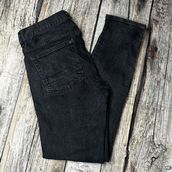 Pacsun Skinny Jeans Mens 31x31 Distressed Black Denim (Tag31x32) - Picture 8 of 8